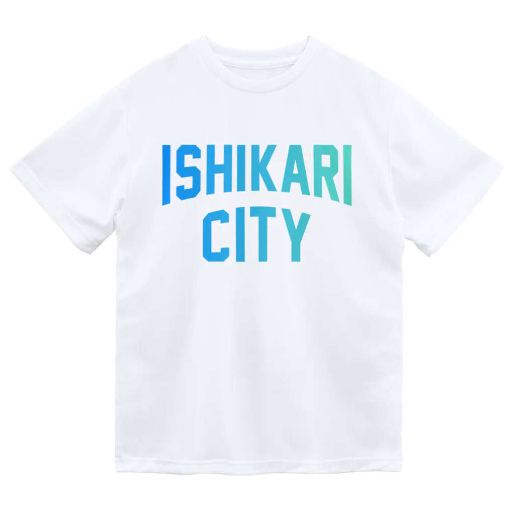 JIMOTO Wear Local Japanの石狩市 ISHIKARI CITY ドライTシャツ