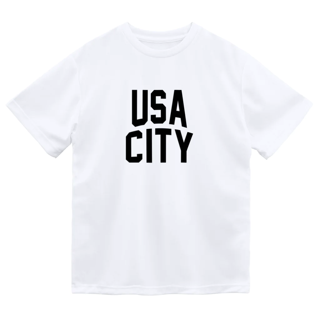 JIMOTOE Wear Local Japanの宇佐市 USA CITY Dry T-Shirt