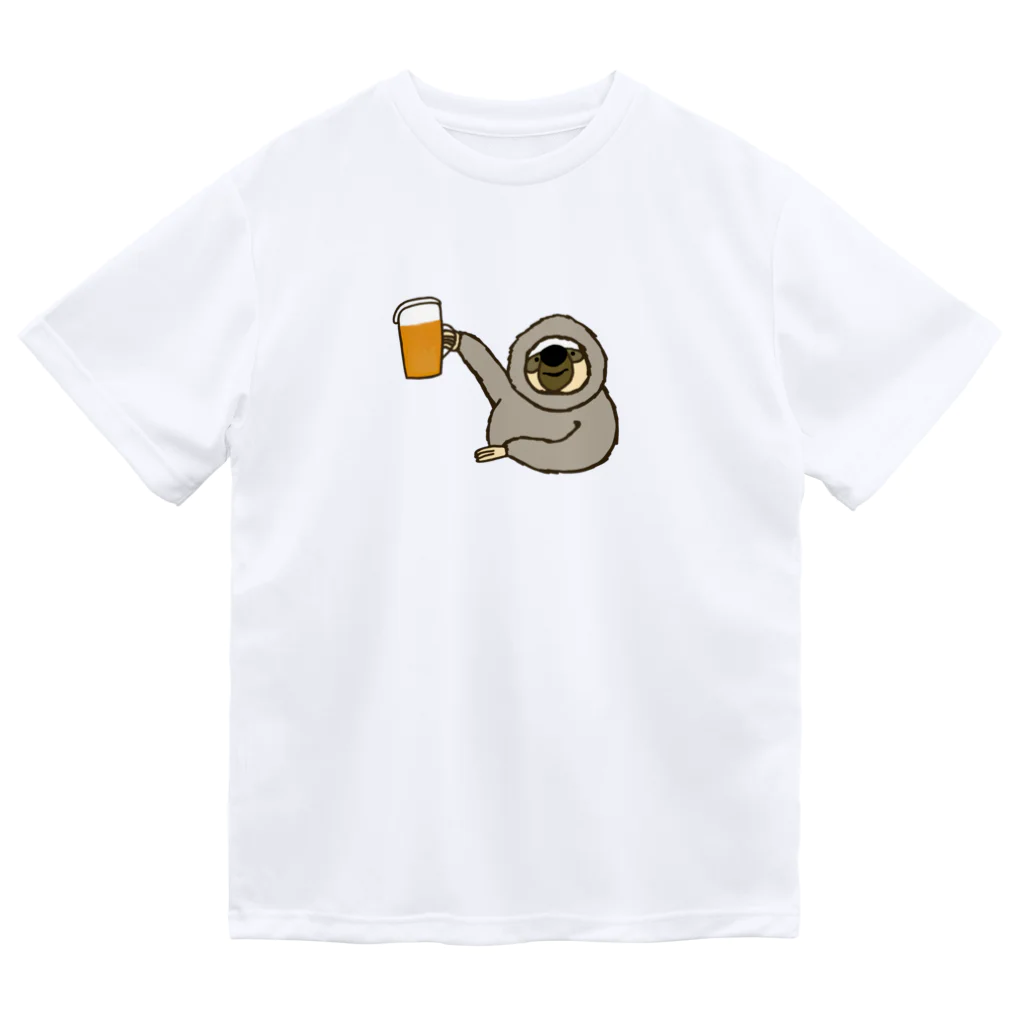 ＋Whimsyのなまけものビール Dry T-Shirt