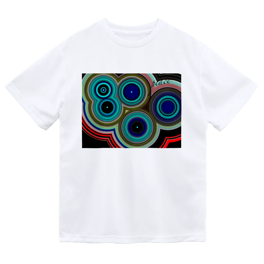 peaceの和・話・羽 Dry T-Shirt