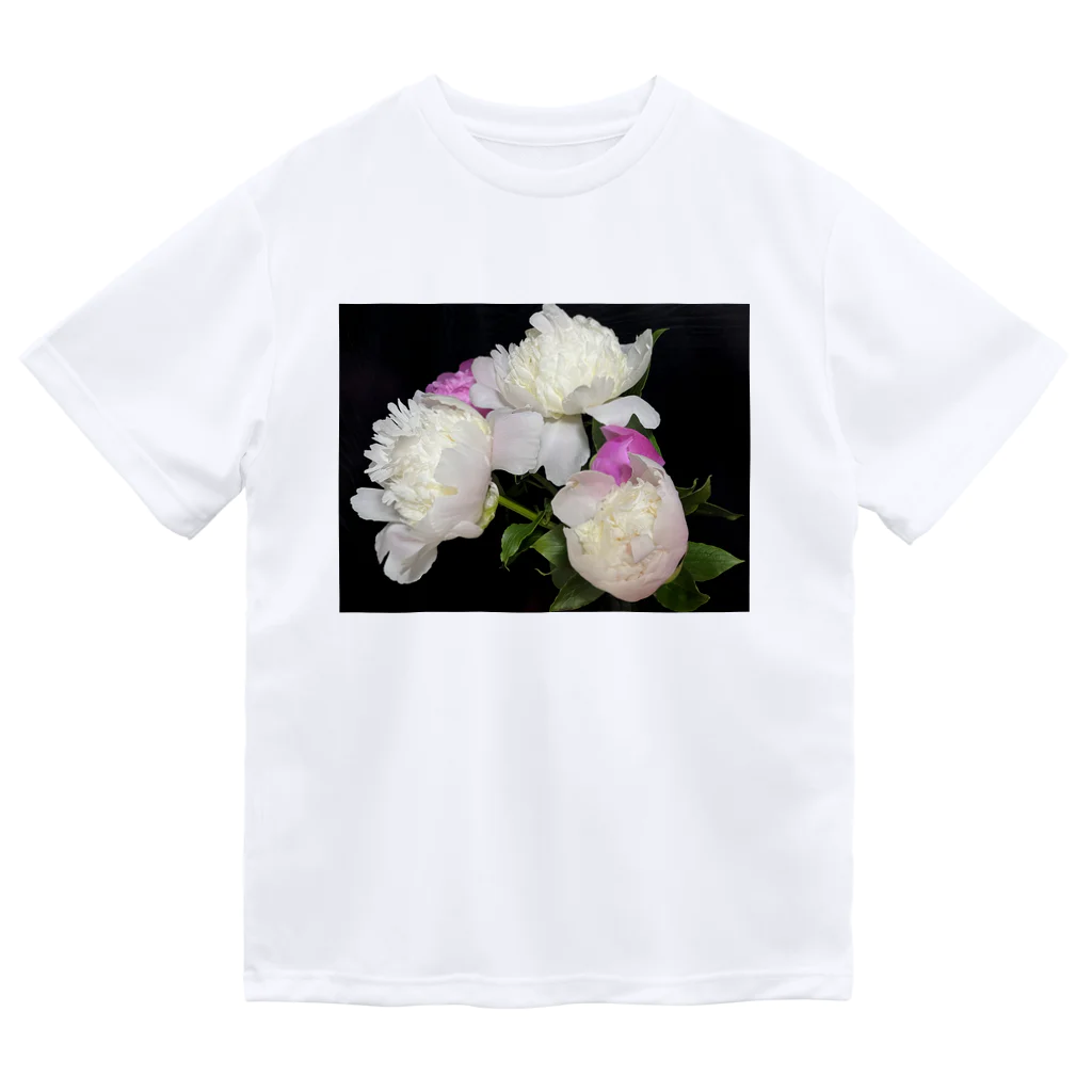 mikyacraft MIKA💓🌟赤い心臓の芍薬 Dry T-Shirt