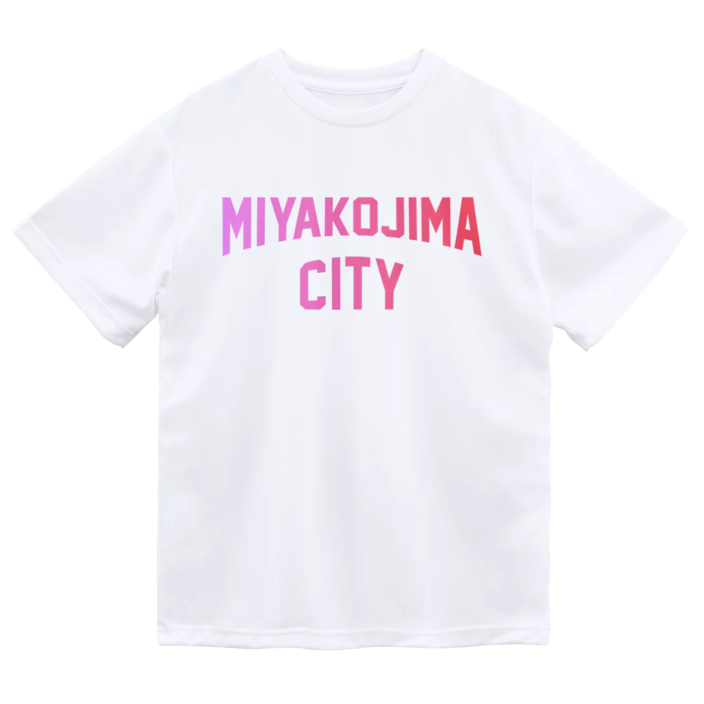 JIMOTOE Wear Local Japanの宮古島市 MIYAKOJIMA CITY ドライTシャツ