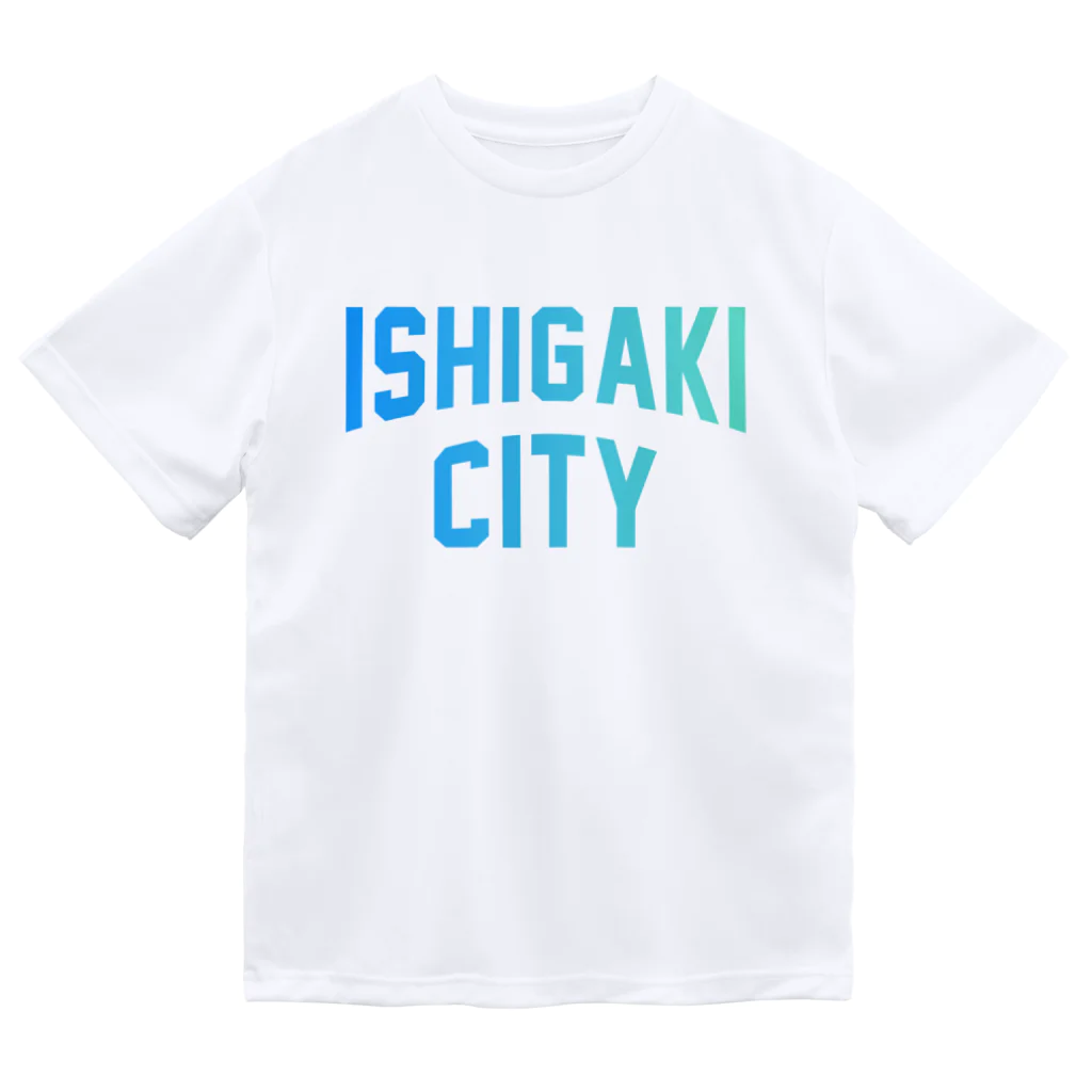 JIMOTO Wear Local Japanの石垣市 ISHIGAKI CITY ドライTシャツ