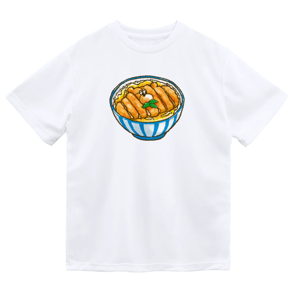 Supergirl Galleryのぶちゃくま。カツ丼 ドライTシャツ