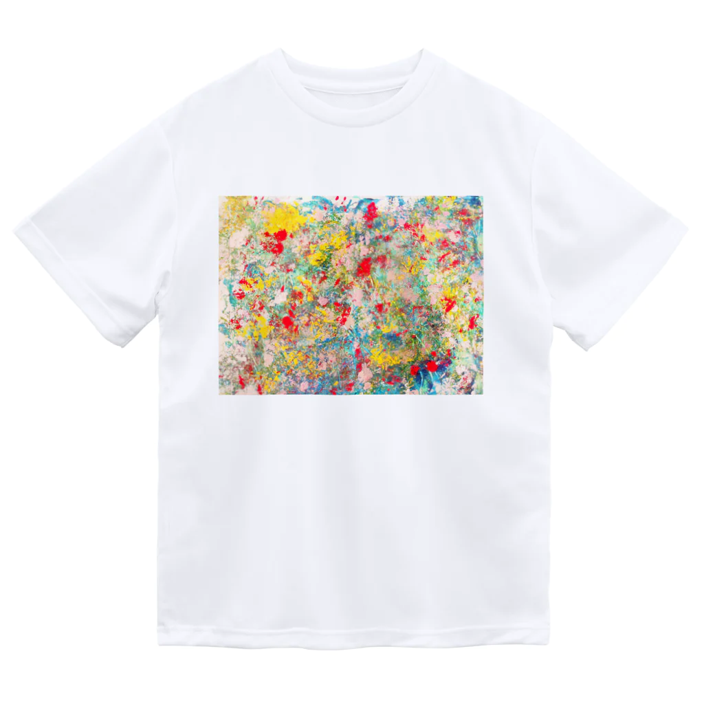 Yangzi shopのFlower garden ドライTシャツ