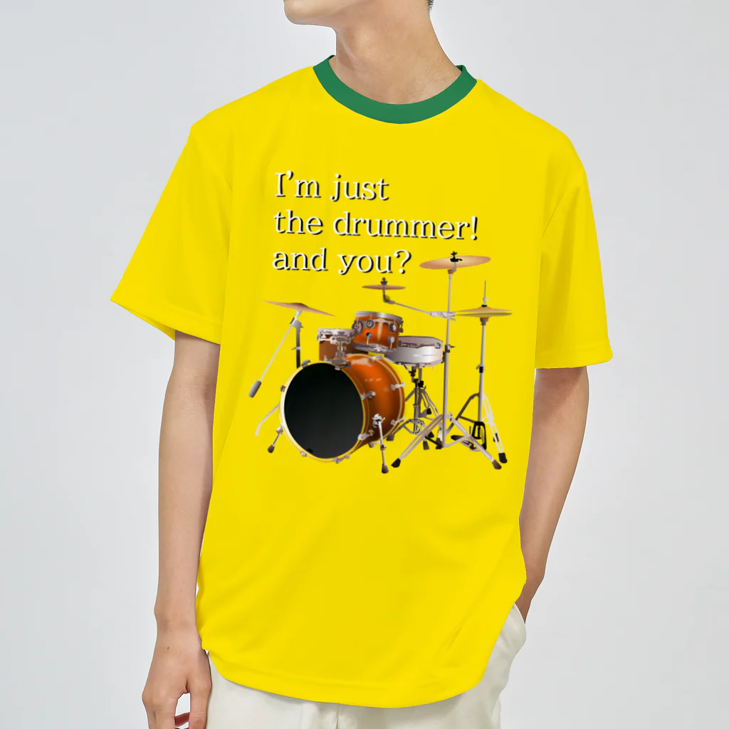 『NG （Niche・Gate）』ニッチゲート-- IN SUZURIのI'm just the drummer! and you? DW h.t. ドライTシャツ