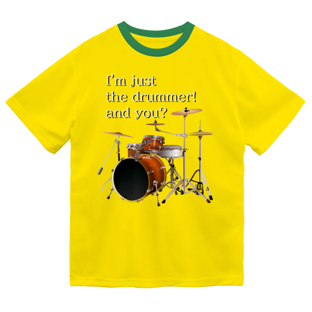 『NG （Niche・Gate）』ニッチゲート-- IN SUZURIのI'm just the drummer! and you? DW h.t. ドライTシャツ