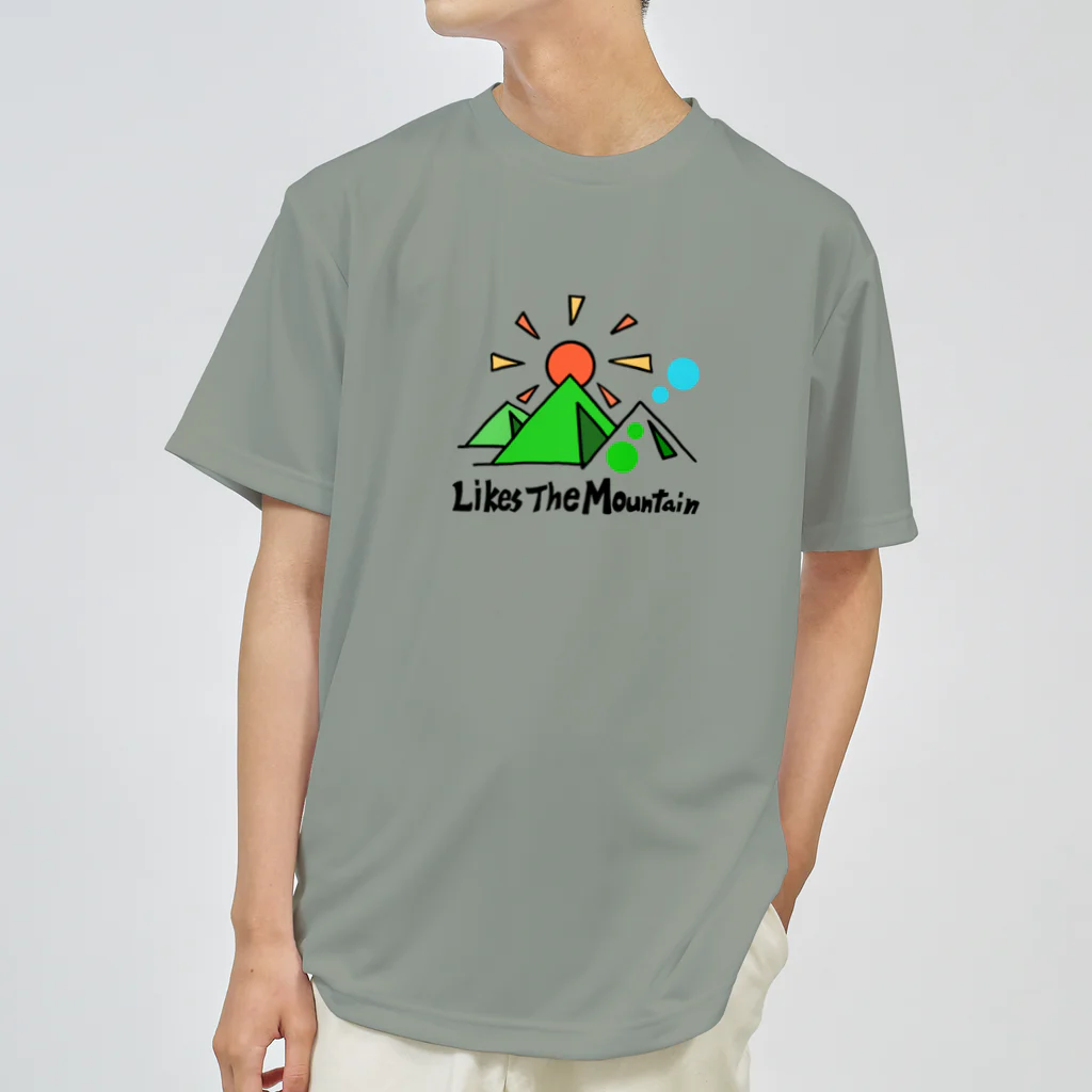 dlt.outdoorsのLikes The Mountain ドライTシャツ