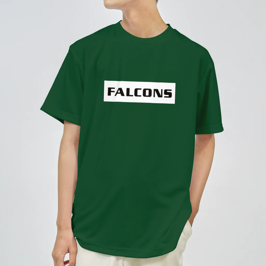 Personal Gym FALCONSのFALCONSホワイトチームB ドライTシャツ