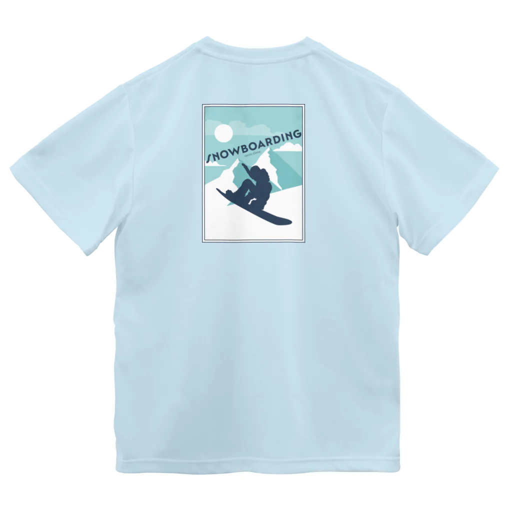 unotovive・おとべのraison d'etre SNOWBOARDING ドライTシャツ