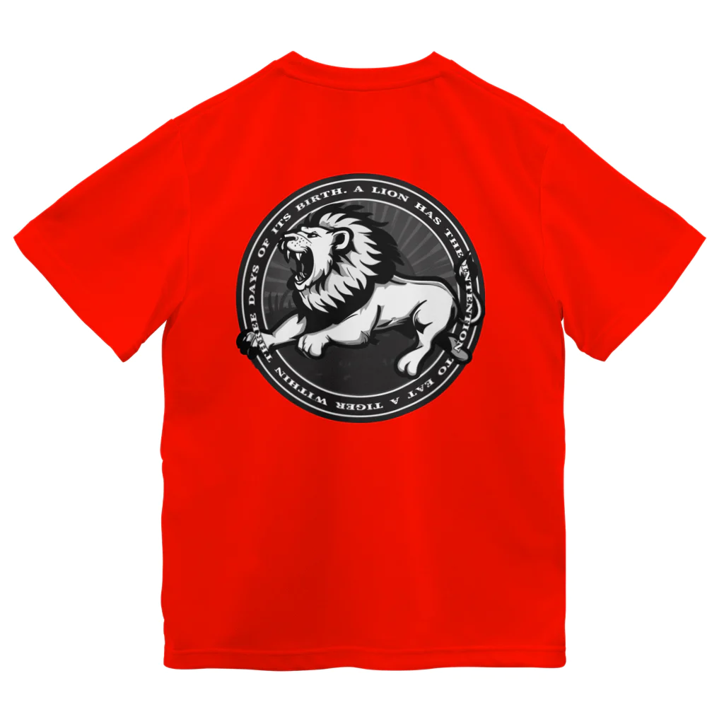 Ａ’ｚｗｏｒｋＳのLION IN A CIRCLE ドライTシャツ