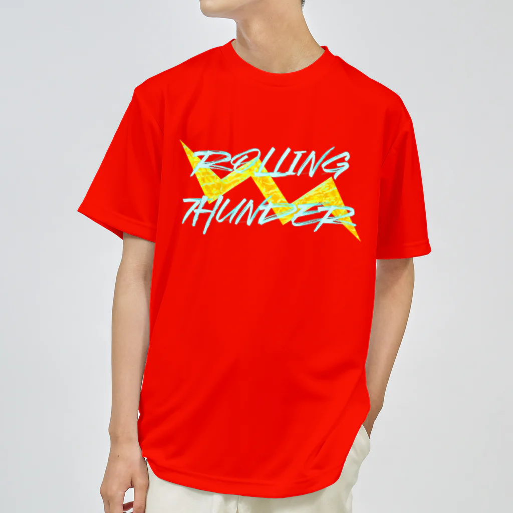 Ａ’ｚｗｏｒｋＳのROLLING THUNDER(英字＋１シリーズ) Dry T-Shirt