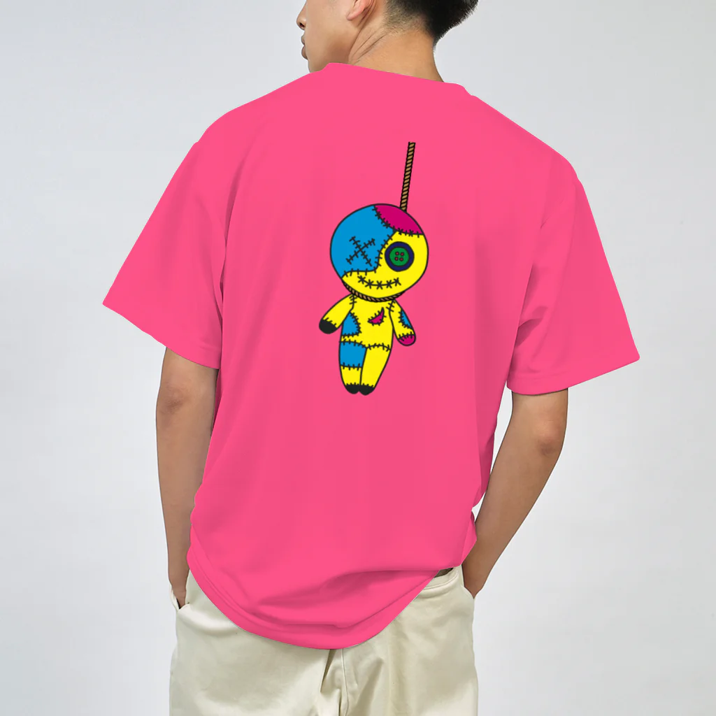 Ａ’ｚｗｏｒｋＳのHANGING VOODOO DOLL  CMYK Dry T-Shirt