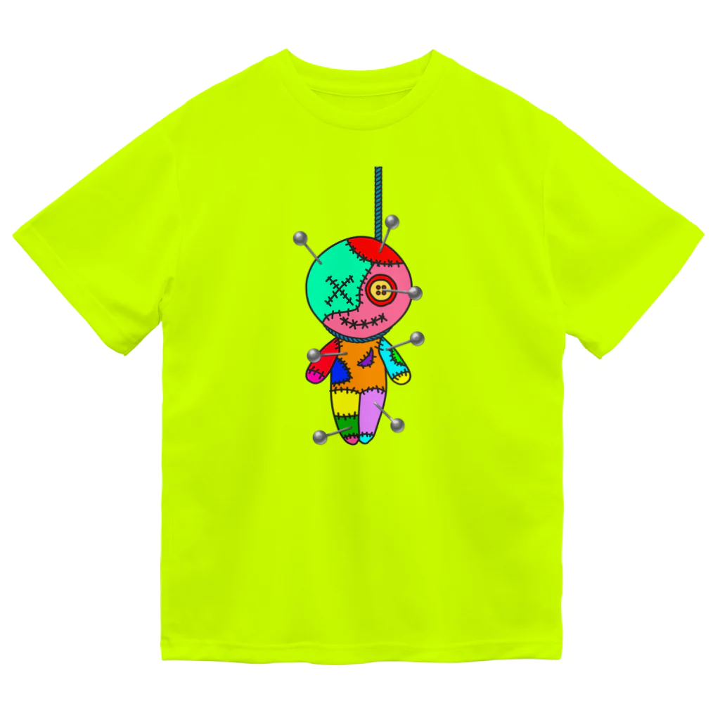 Ａ’ｚｗｏｒｋＳのHANGING VOODOO DOLL with PINS Dry T-Shirt
