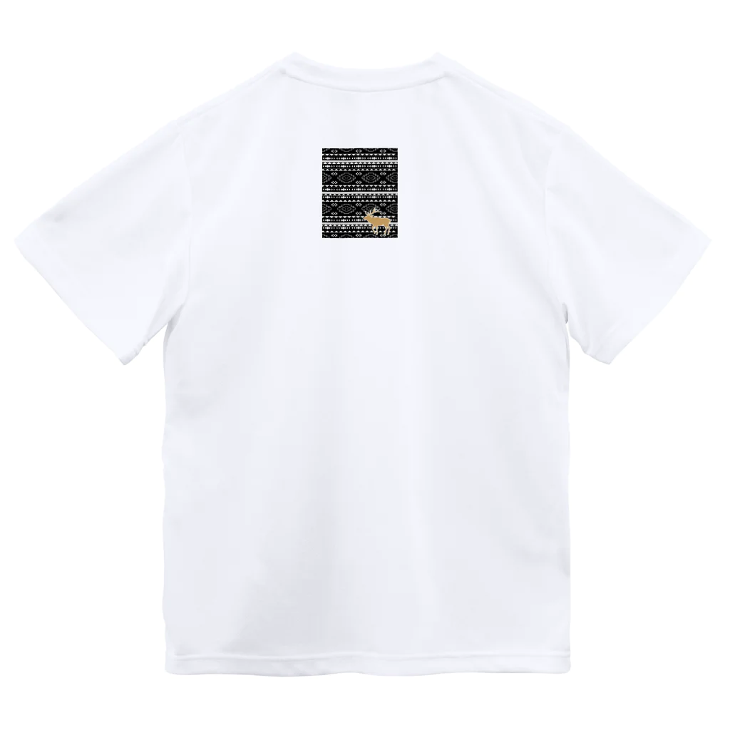 キャンプグッズ【tゑnt by leaf】のエゾシカオルテガ・キャンプグッズ Dry T-Shirt