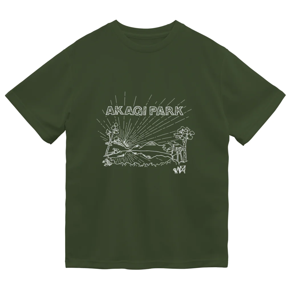 Too fool campers Shop!のAKAGI★park01(白文字) Dry T-Shirt