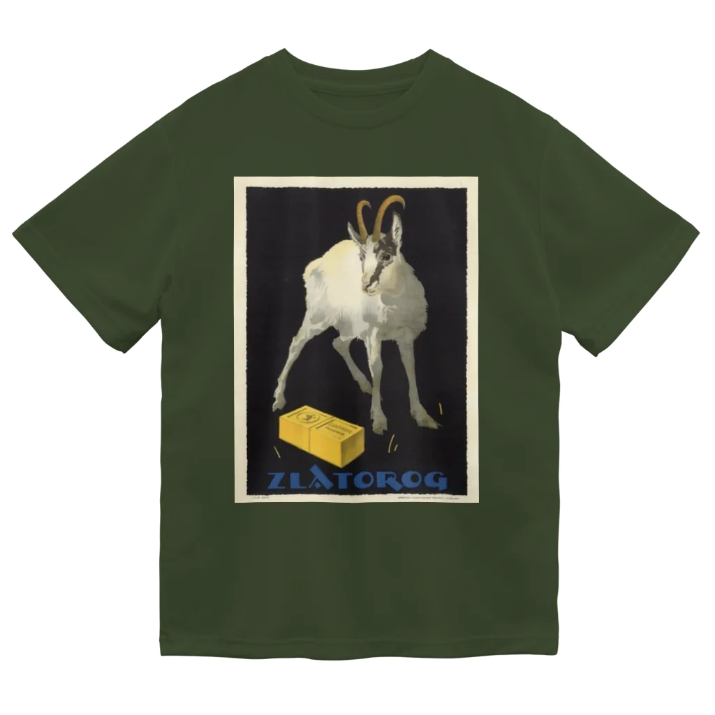 YS VINTAGE WORKSのユーゴスラビア　1920年代　山羊ヤギ Dry T-Shirt