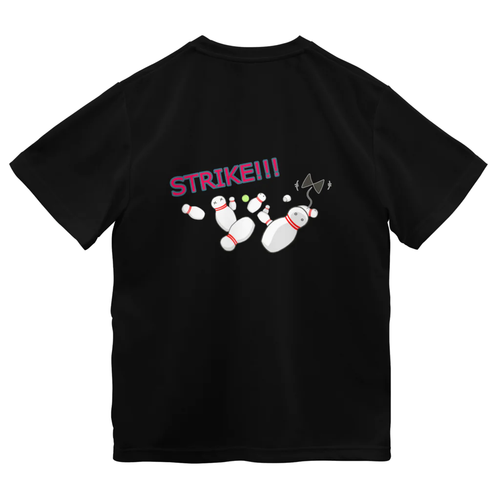 サンロード万華鏡のバタフライボウル 006_STRIKE!!! Dry T-Shirt