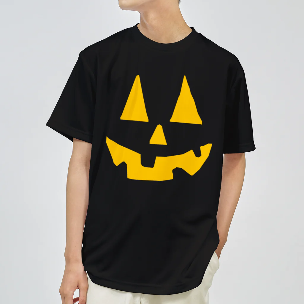 CIPANGOのハロウィン ジャック・オ・ランタン ブラックボディ Dry T-Shirt