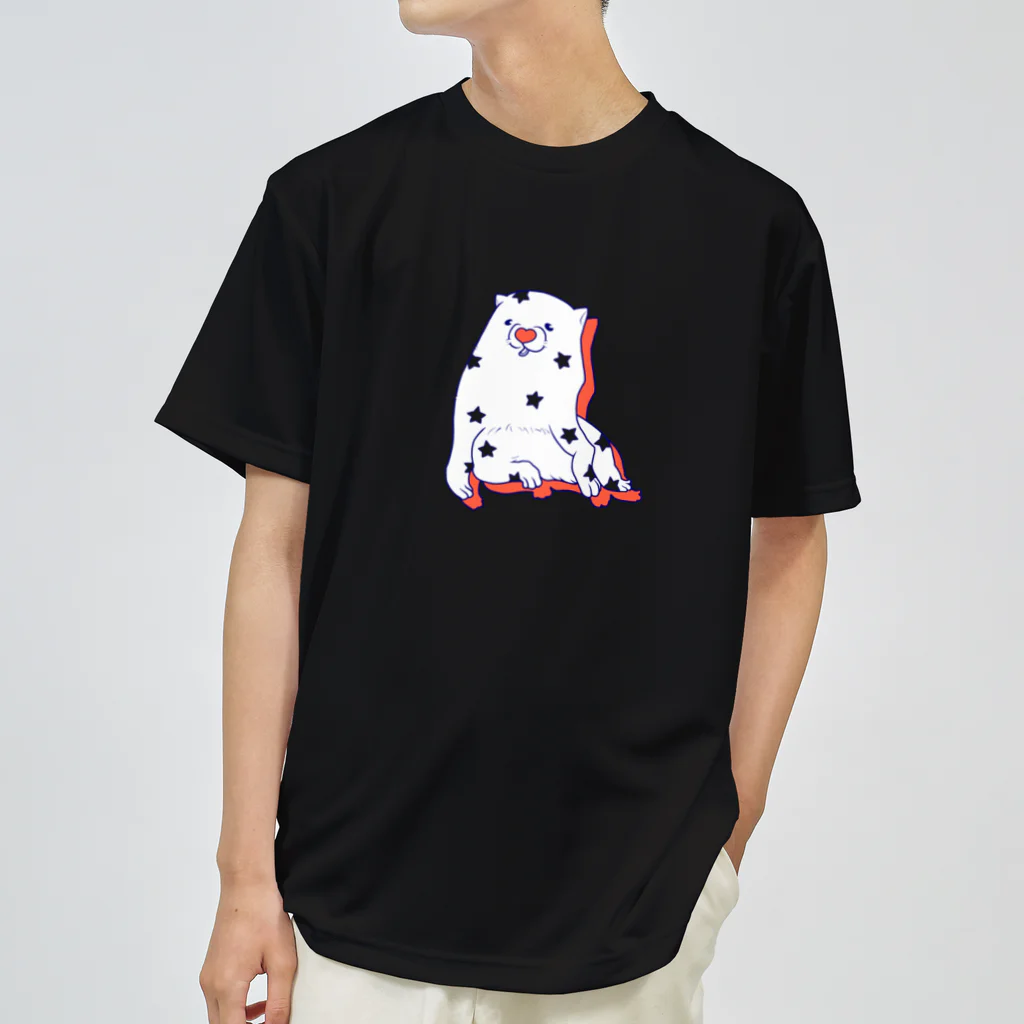 mugioのあの犬/パチパチ キャロット ドライTシャツ