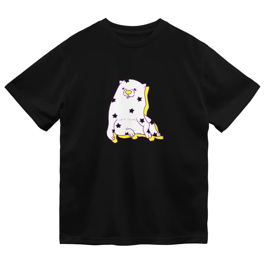 mugioのあの犬/パチパチ バナナ ドライTシャツ