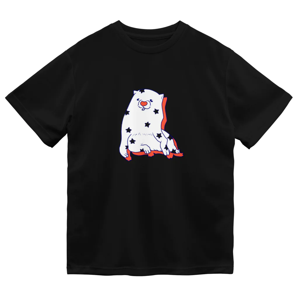 mugioのあの犬/パチパチ キャロット ドライTシャツ