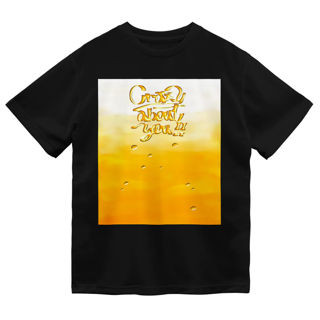 a-bow's workshop(あーぼぅズ ワークショップ)のBeer(Crazy about you!!) Dry T-Shirt