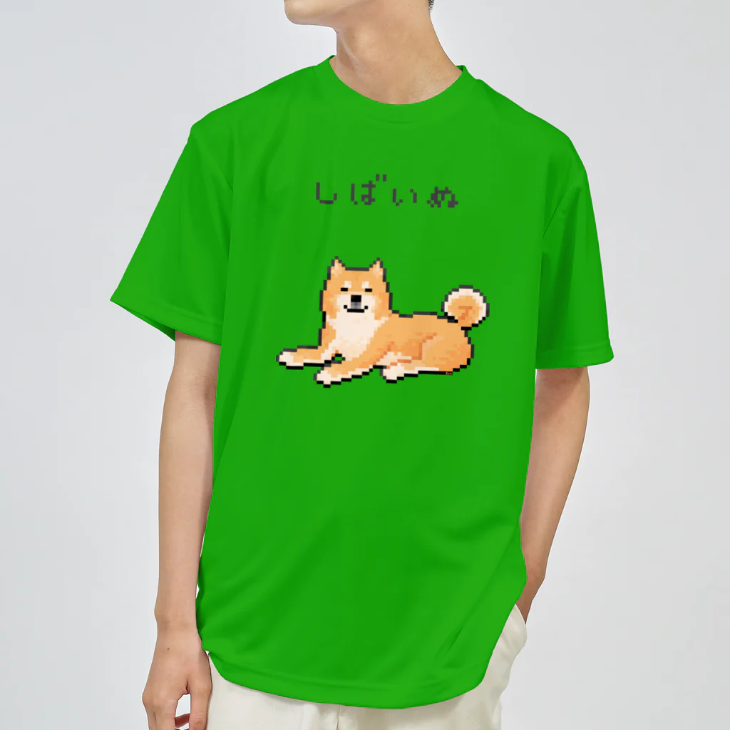 m :)の柴犬 ドライTシャツ