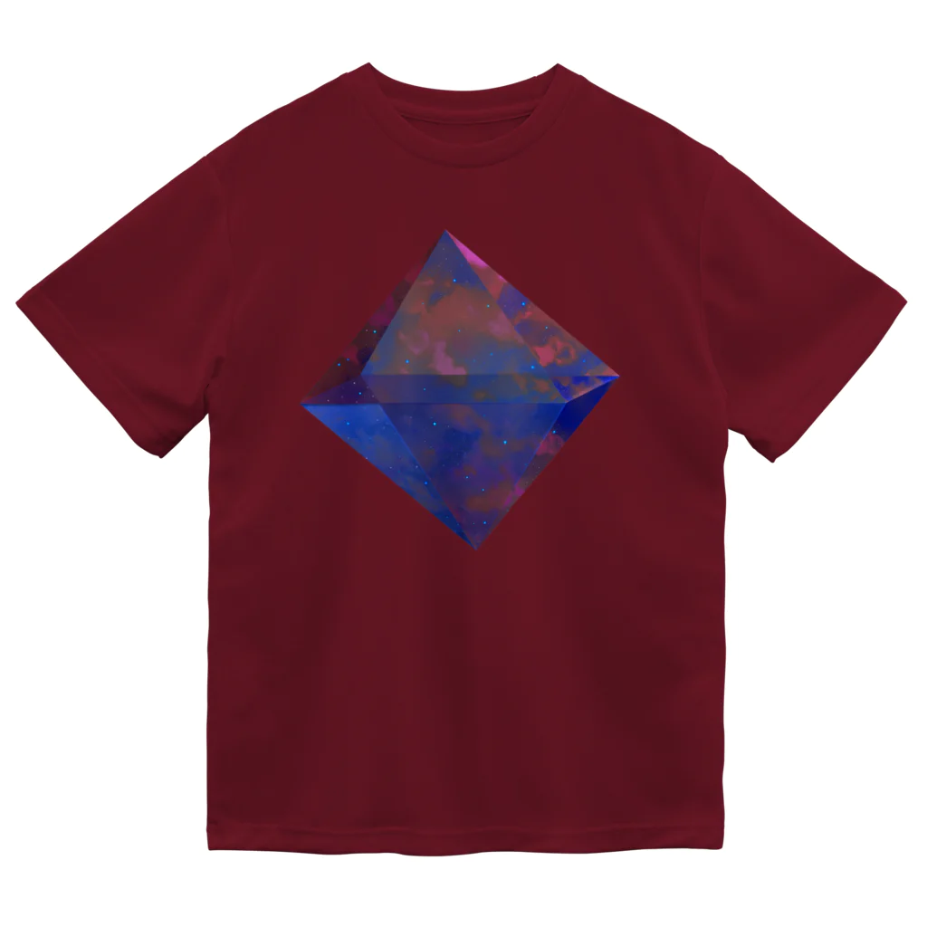 chihacoの夕空の８面体 Dry T-Shirt