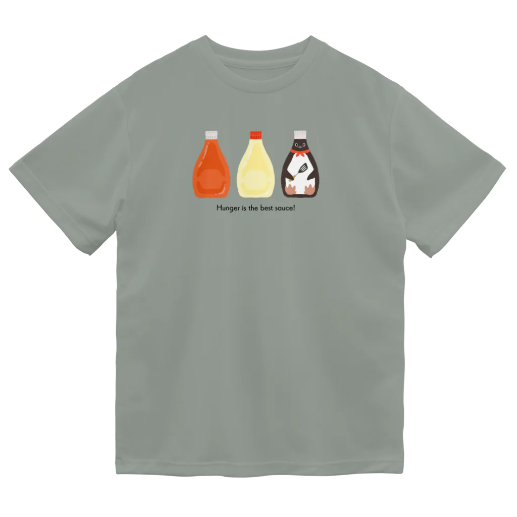 This is Mine（ディスイズマイン）のCook penguin ー黒ロゴVer.ー ドライTシャツ