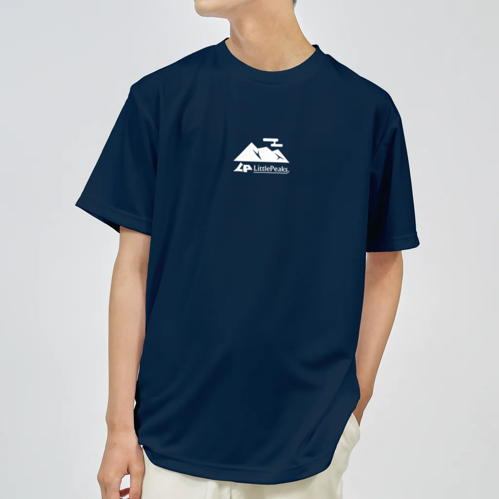 リトルピークス【LittlePeaks】のお山とロゴ Dry T-Shirt