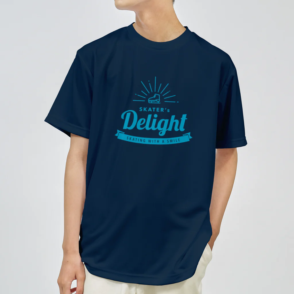 rd-T（フィギュアスケートデザイングッズ）のSKATER'S DELIGHT02_bl ドライTシャツ