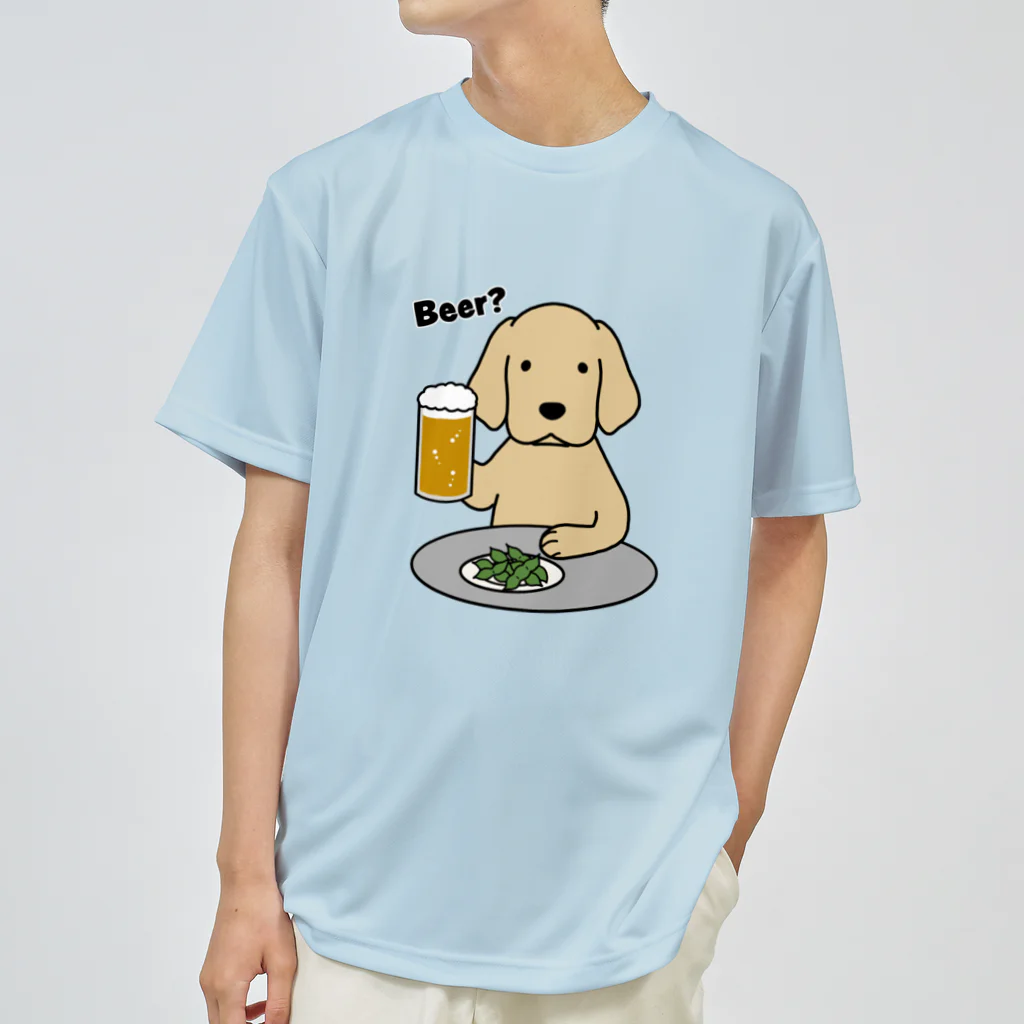 efrinmanのビールと枝豆 Dry T-Shirt