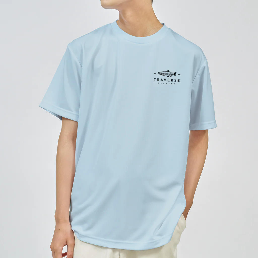 TRAVERSE FISHINGのTRAVERSE_FISING_NEW_LOGO Dry T-Shirt