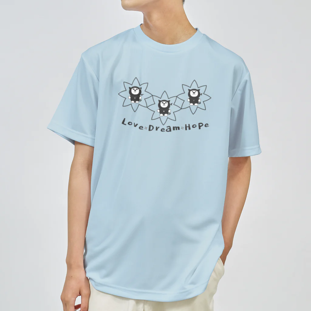 ZUKINDOGSのベイビー忍犬 ドライTシャツ