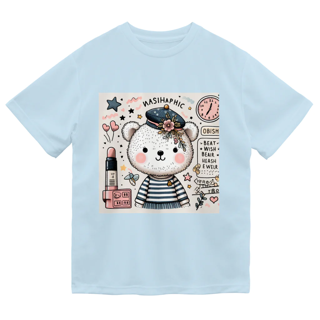 　  　✤ れもん＆ルイ✤の🌸お買い物　くまちゃん Dry T-Shirt