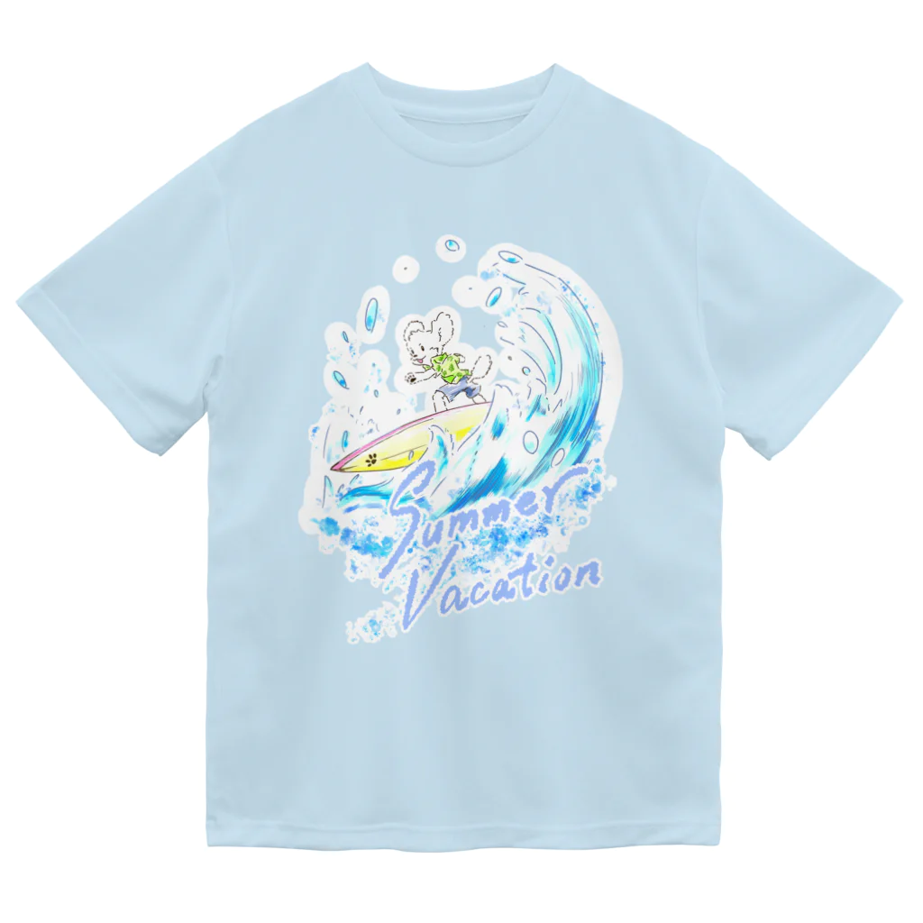 スーパーわんわんズの波乗りマルプー Dry T-Shirt