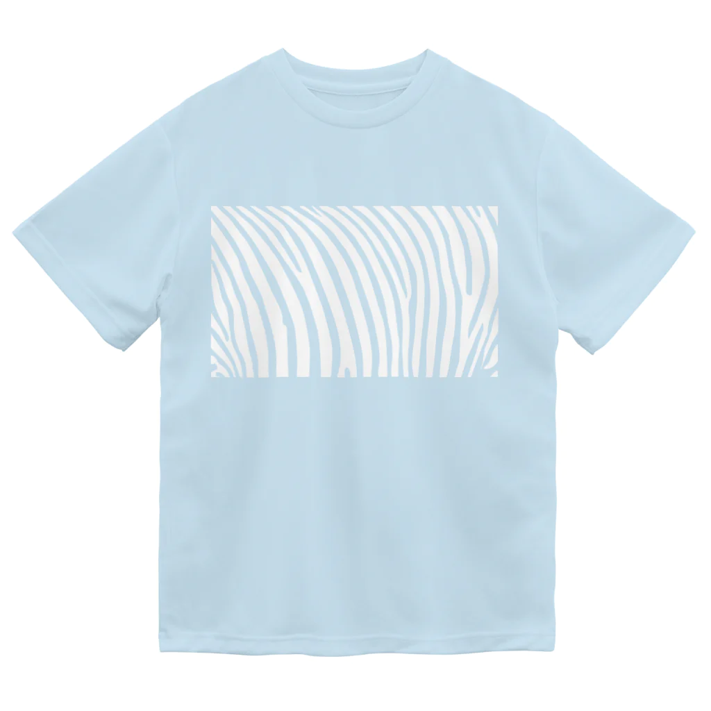  Let's Go!! Zoo~~~のしろしまうま Dry T-Shirt