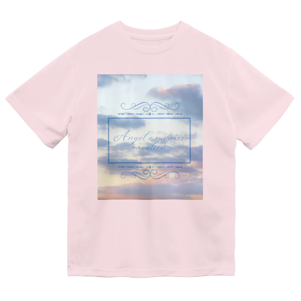 ゆにねこ惑星のପ天使の夏休みଓ夕暮れ旅行 Dry T-Shirt