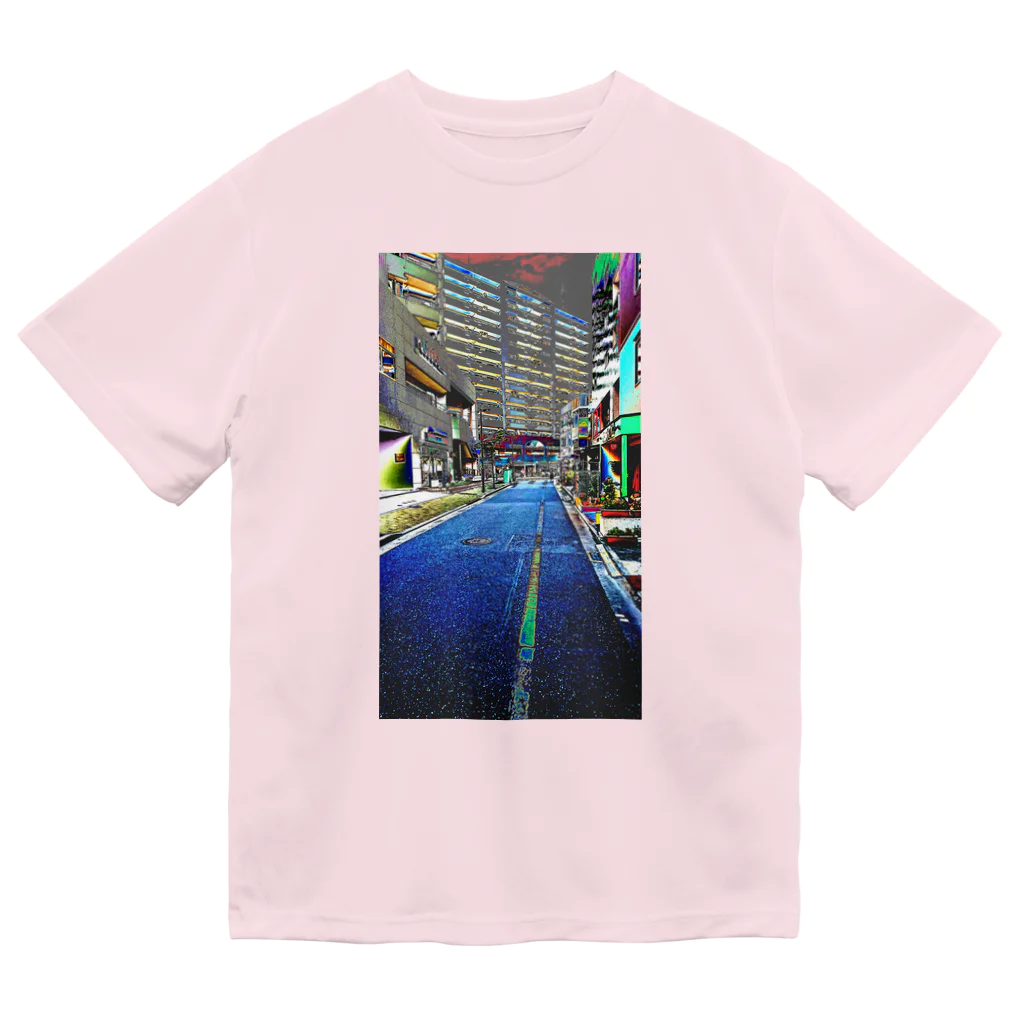 gpjt_753-dmの街並み ドライTシャツ