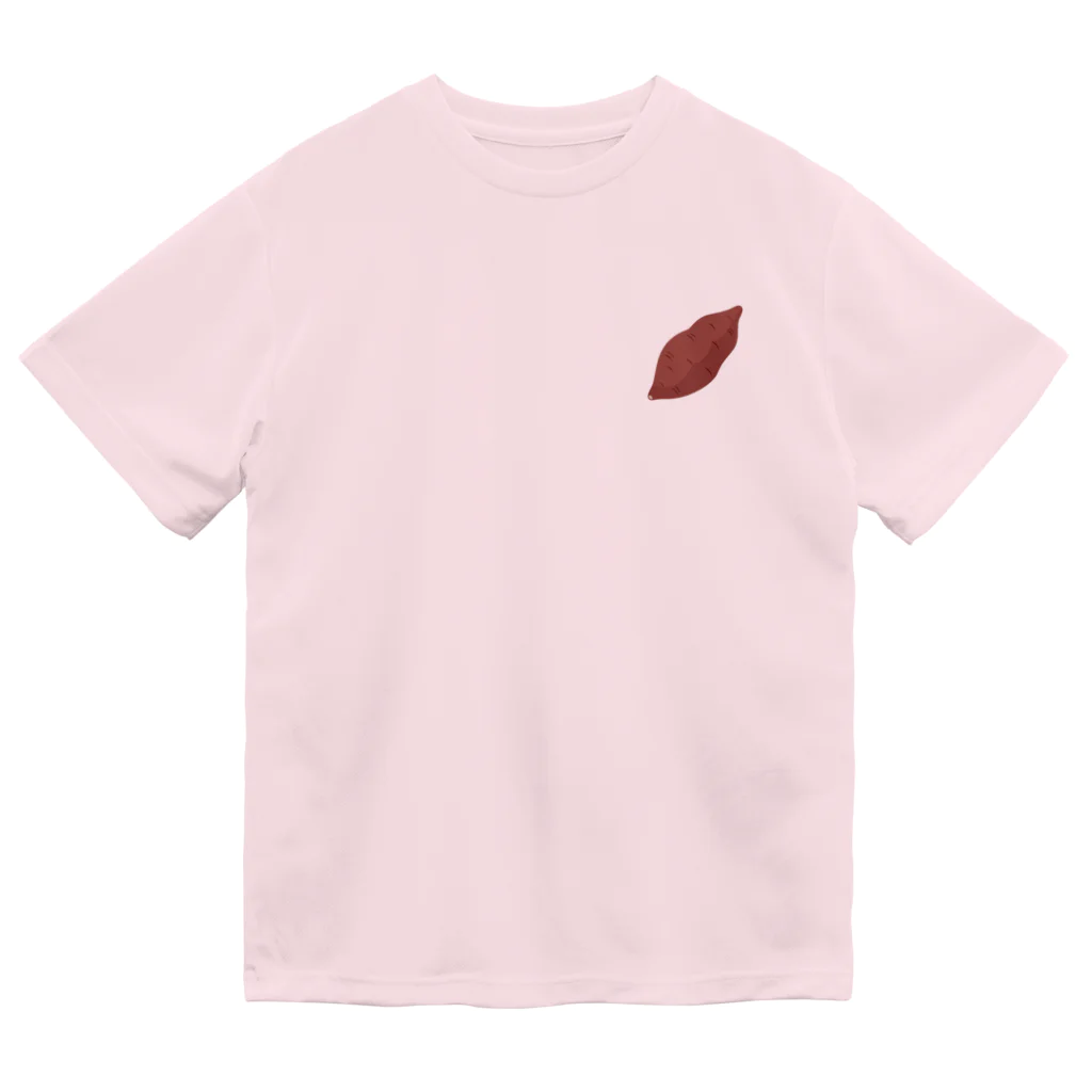 kg_shopの[☆両面] サツマイモ農園【視力検査表パロディ】 Dry T-Shirt