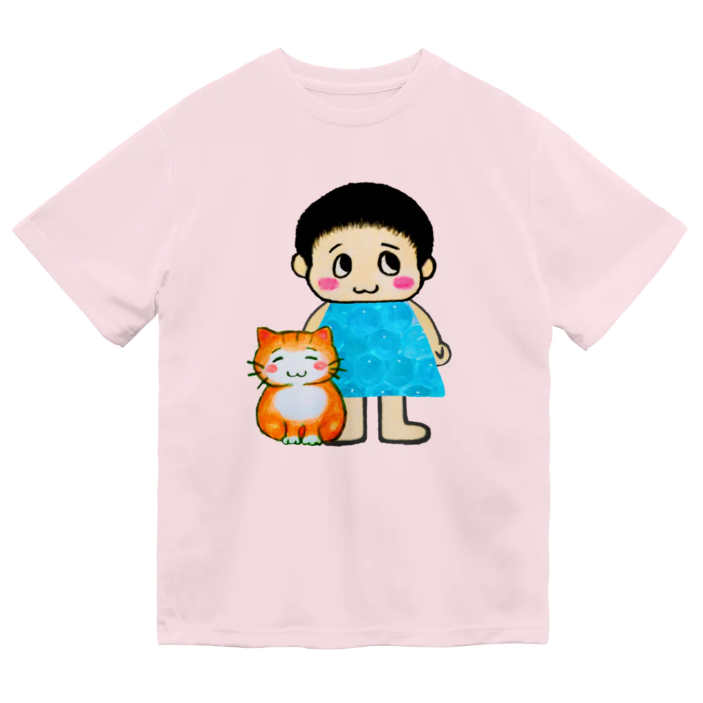 ちびもりのちいちゃんの宝物 ドライTシャツ