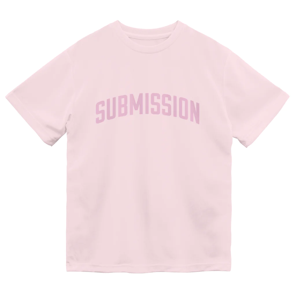 柔術のTシャツ屋のサブミッション(ピンク) ドライTシャツ