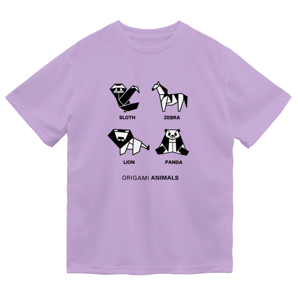 muneji_origamiのOEIGAMI ANIMALS Dry T-Shirt