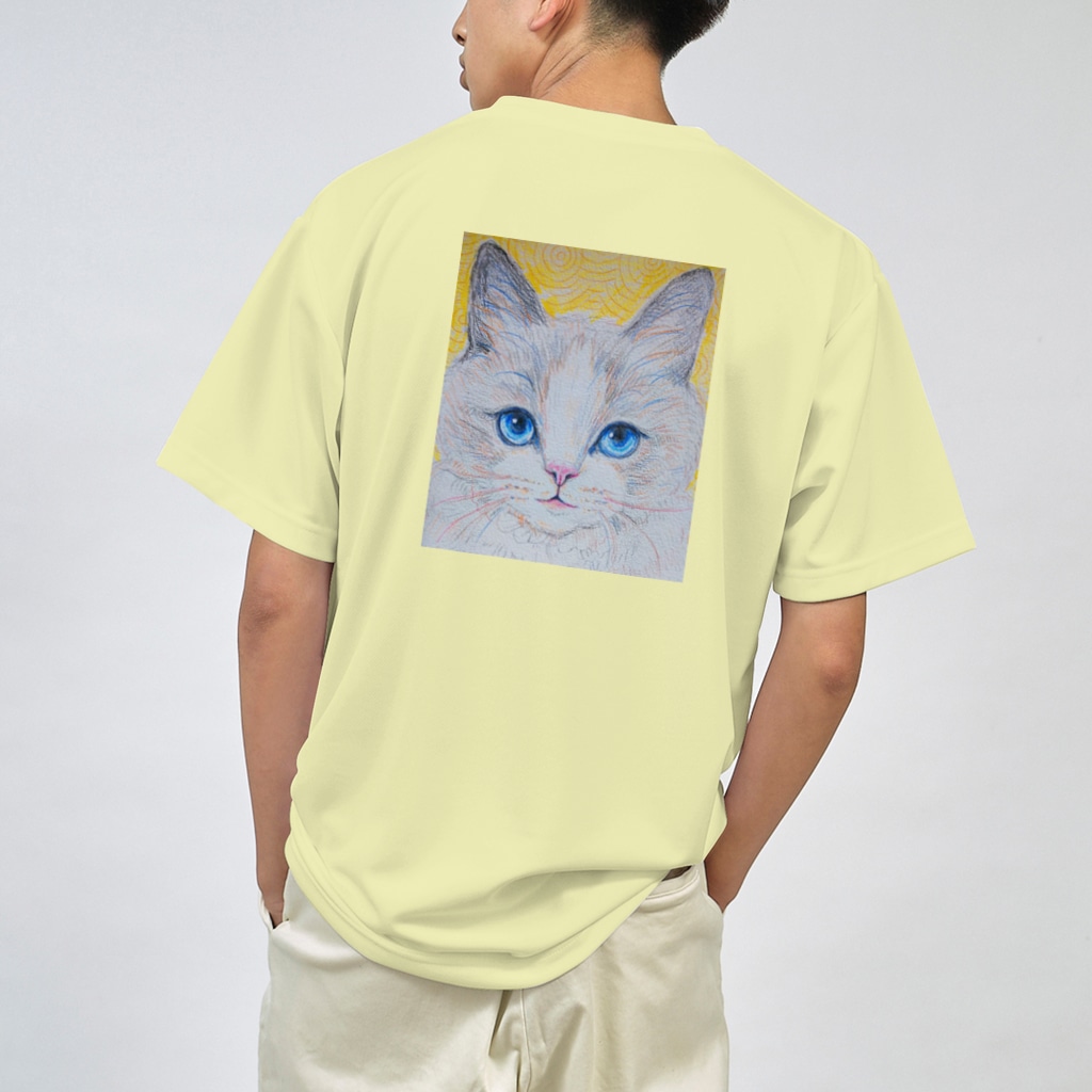 harupink🌸ペット似顔絵illustの色えんぴつラグドール Dry T-Shirt