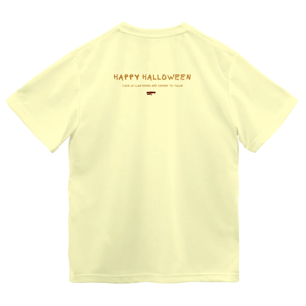 Yaya-rrのハロウィンのかぼちゃ「ジャック・オー・ランタン」 Dry T-Shirt