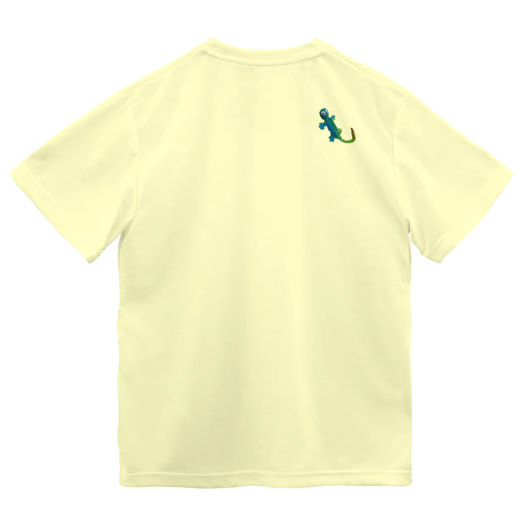kisschipaのkisschipa(グリーン) ドライTシャツ