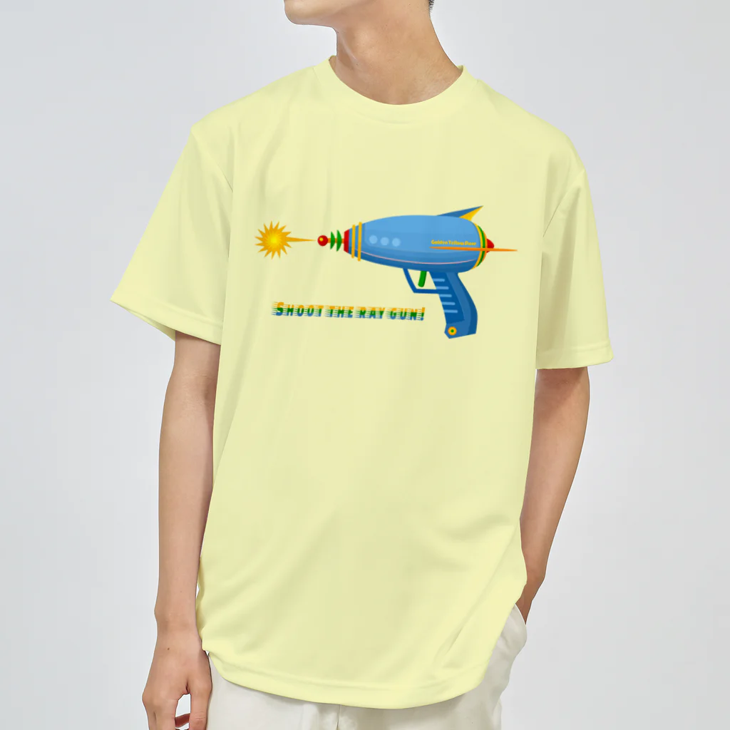 Teal Blue CoffeeのShoot the ray gun! Dry T-Shirt