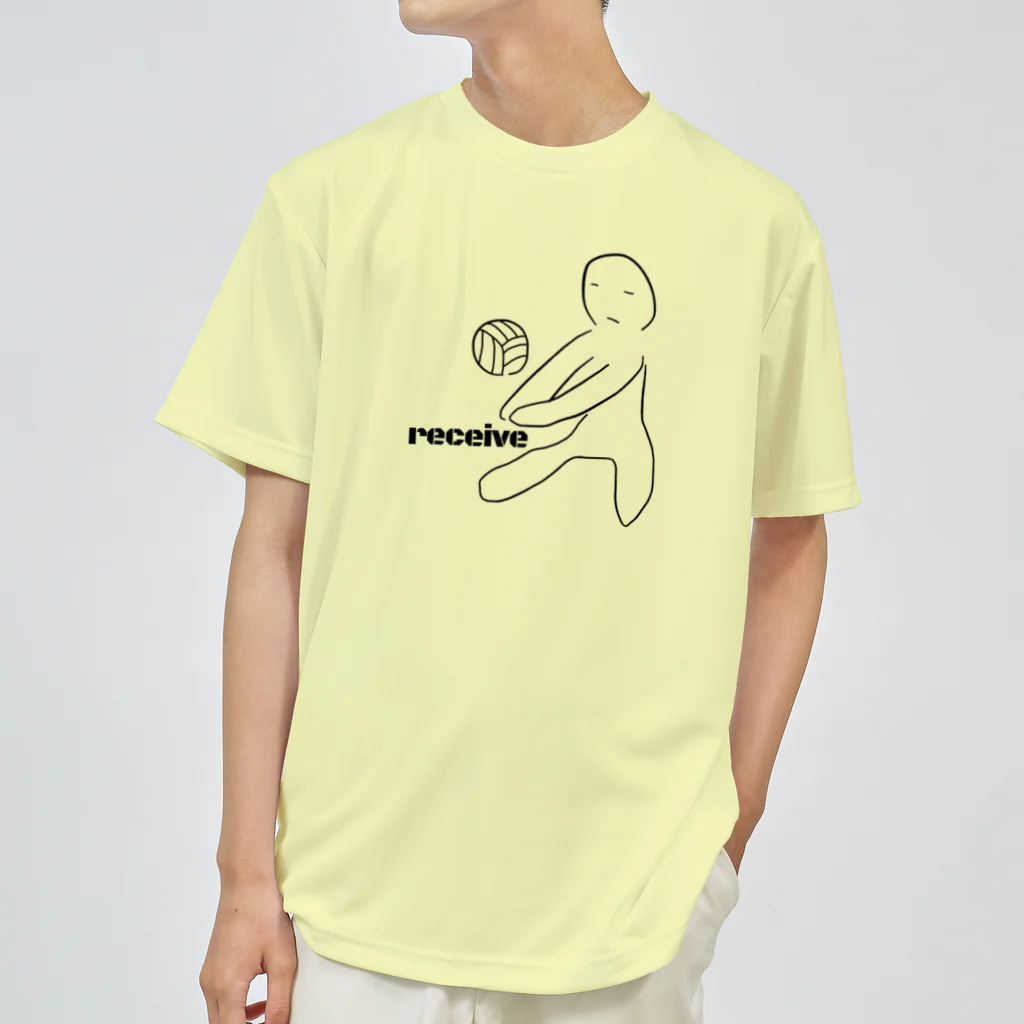 Phobby Meleのレシーブをするしかばね ドライTシャツ