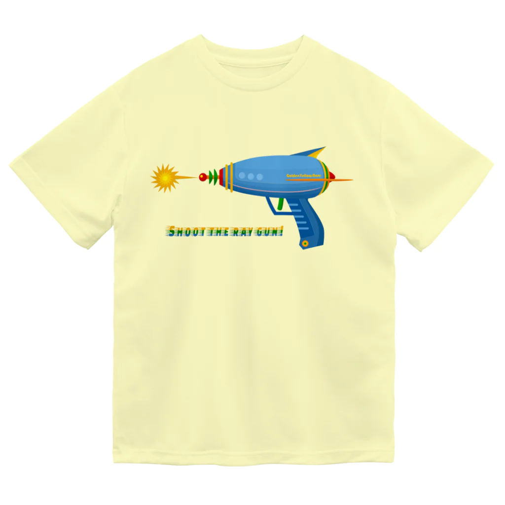 Teal Blue CoffeeのShoot the ray gun! Dry T-Shirt